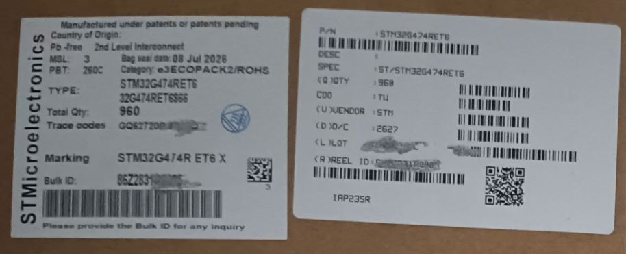 STM32G474RET6